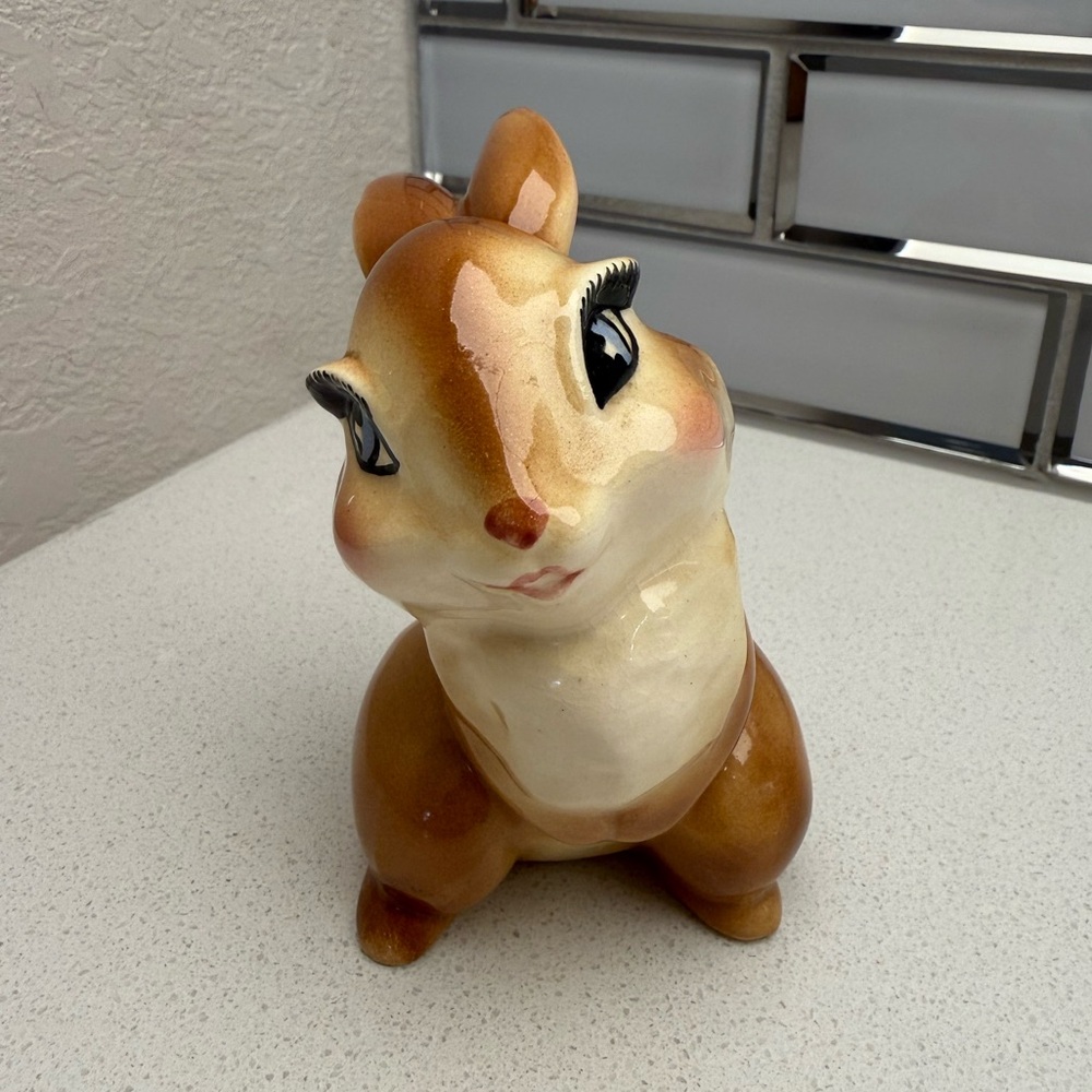 Vintage Miss Bunny Blossom Figurine Thumper's Girlfriend Bambi Movie 1942 Disney - Picture 8 of 15